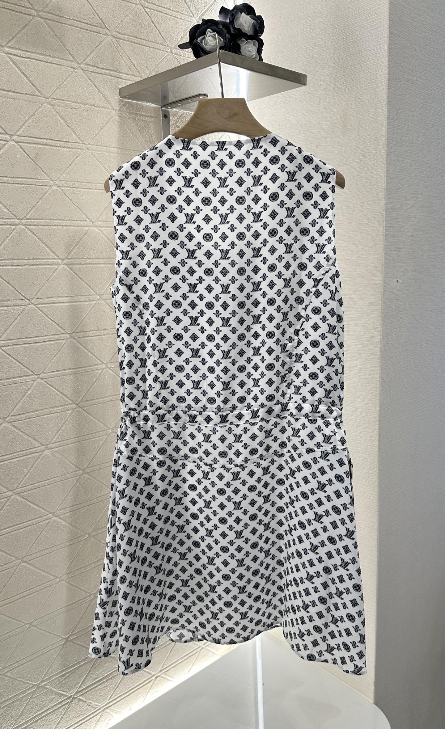 Louis*♥2025 new product Drawstring vest dress