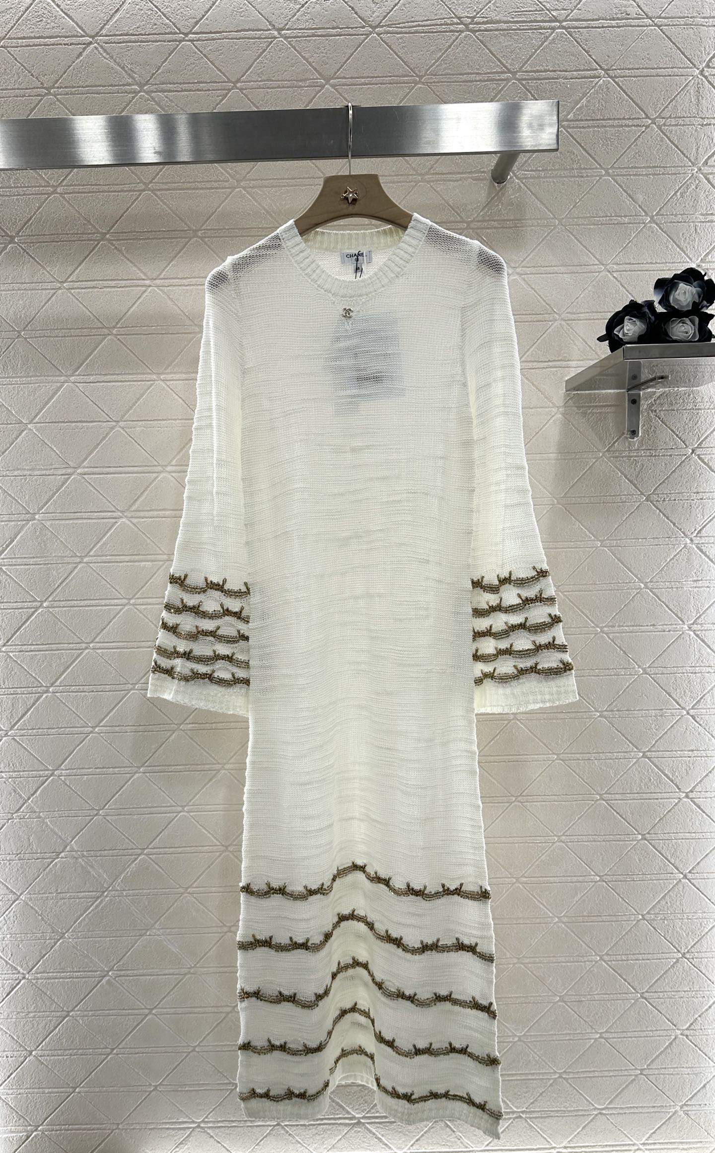 C*♥2025 new product Embroidered long skirt