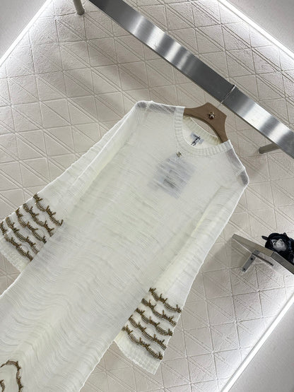 C*♥2025 new product Embroidered long skirt