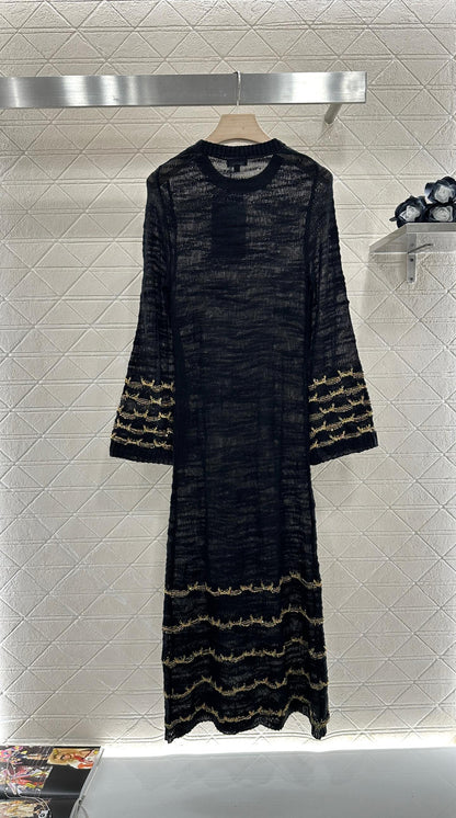 C*♥2025 new product Embroidered long skirt