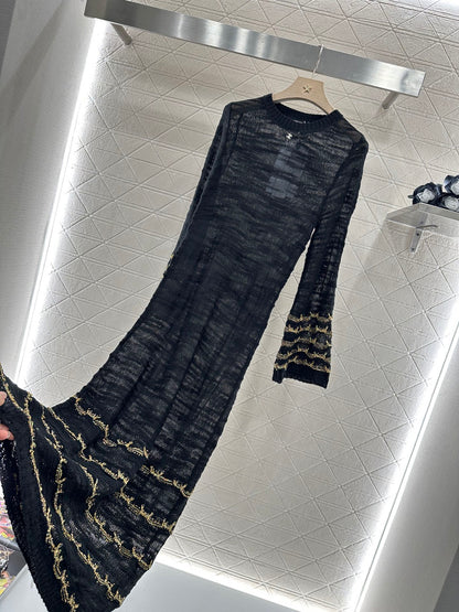 C*♥2025 new product Embroidered long skirt