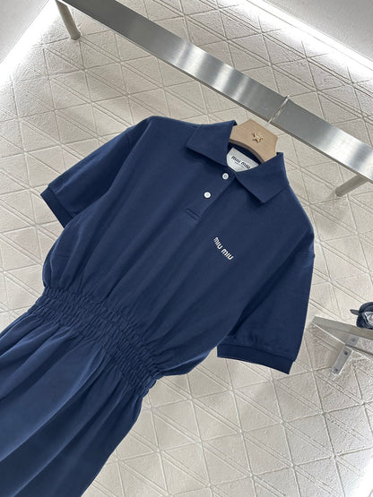 Mi*mi*♥2025 new products Short-sleeved dress