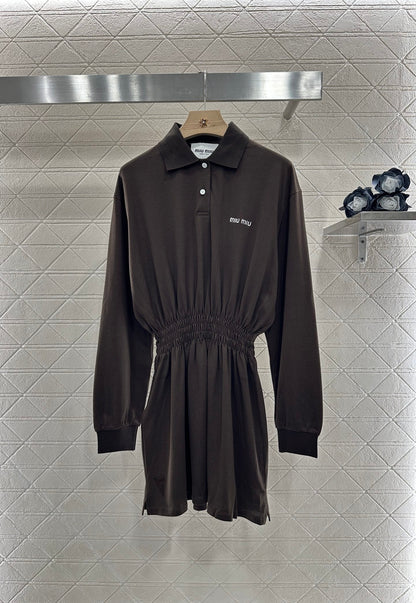 Mi*mi*♥2025 new products Short-sleeved dress