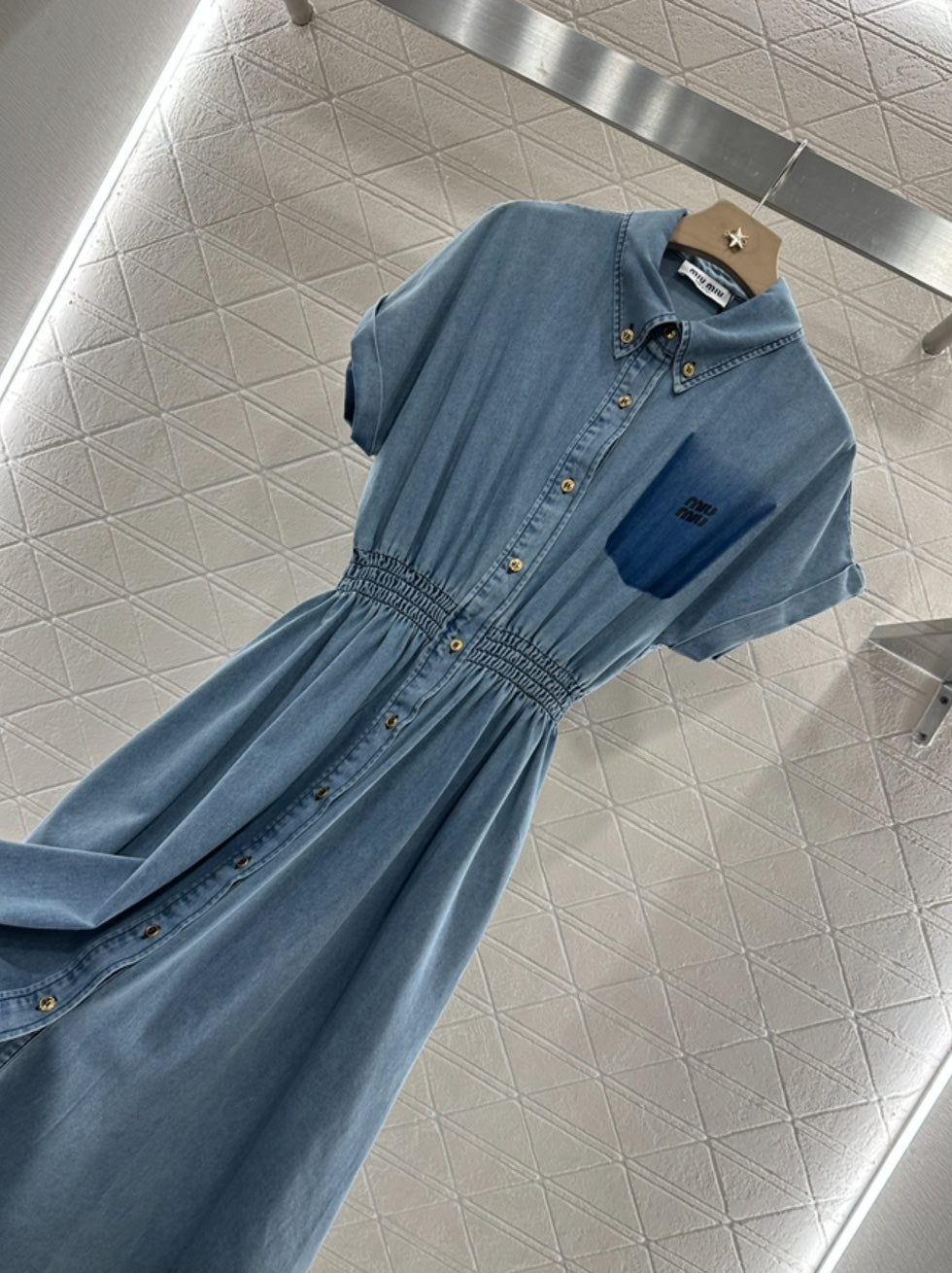 Mi*mi*♥2025 new products Denim dress