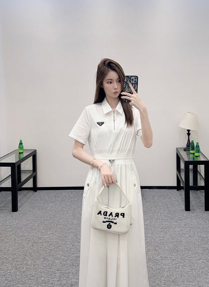 P*♥2025 new products Short-sleeved dress