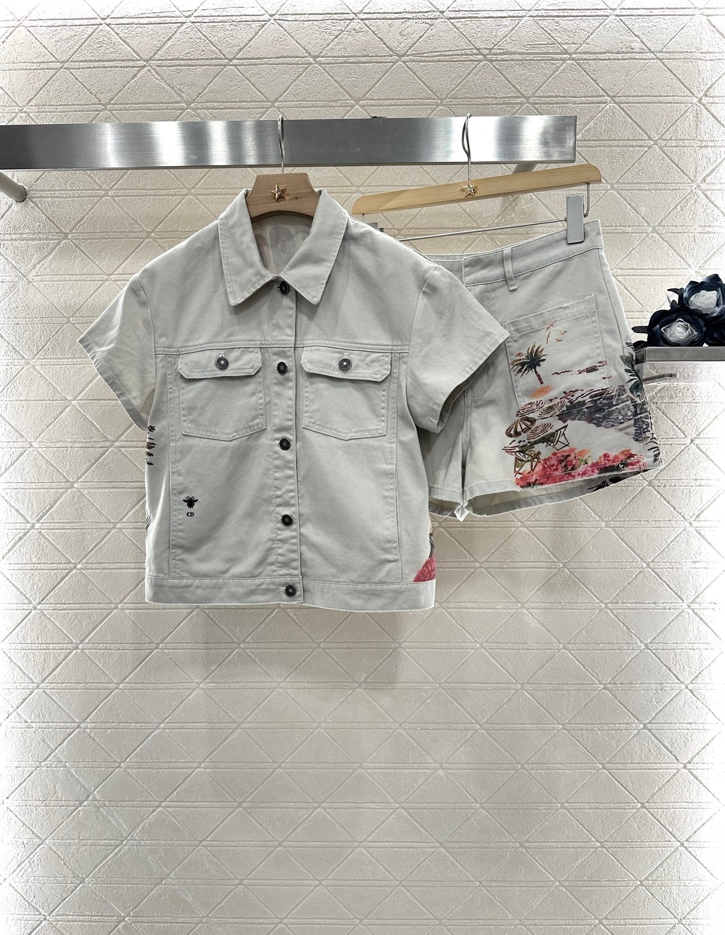 D*♥2025 new products Jacket and shorts set