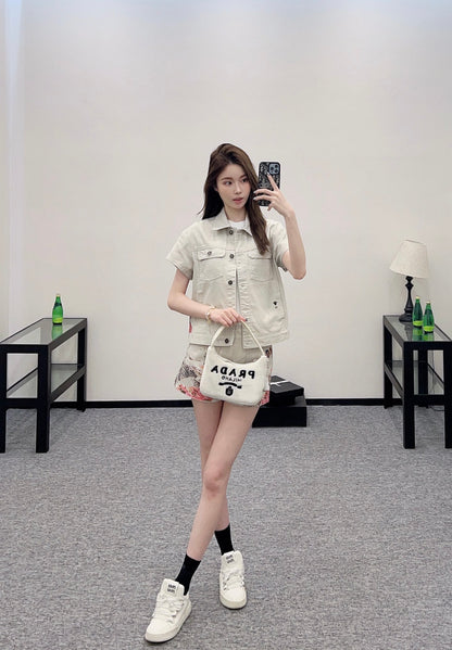 D*♥2025 new products Jacket and shorts set
