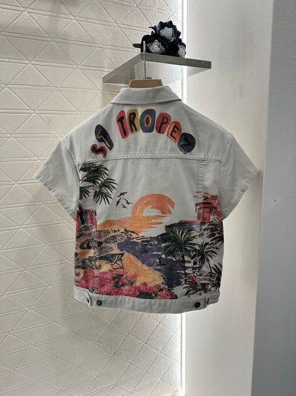 D*♥2025 new products Jacket and shorts set