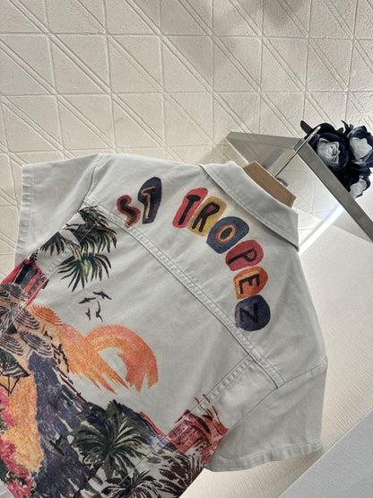 D*♥2025 new products Jacket and shorts set