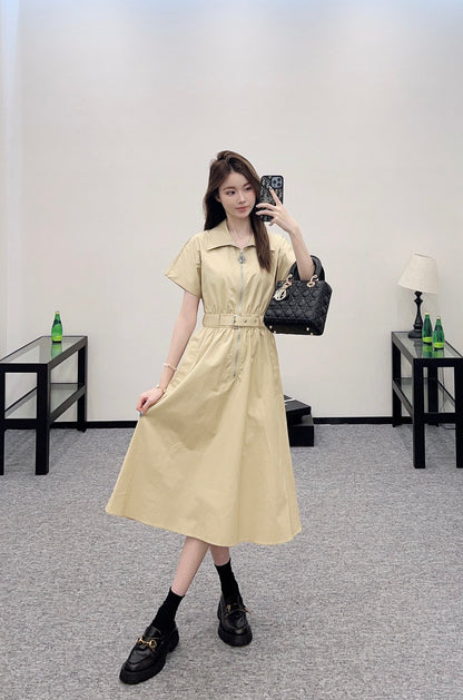 D*♥2025 new product Lapel dress