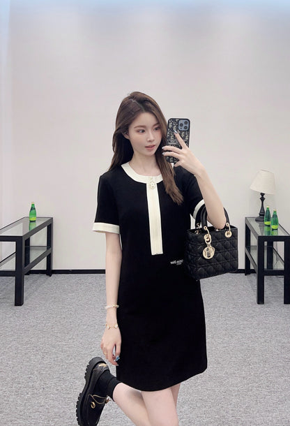 D*♥2025 new products Short-sleeved dress