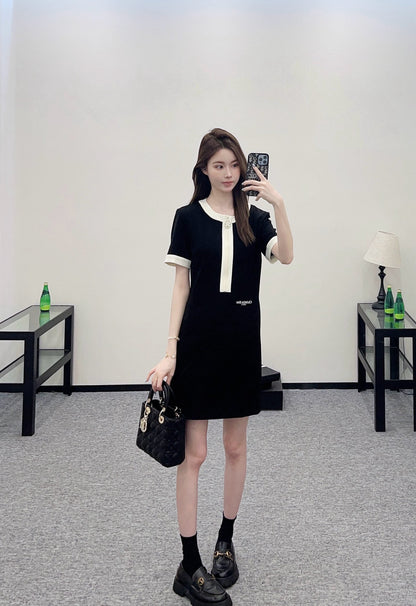 D*♥2025 new products Short-sleeved dress