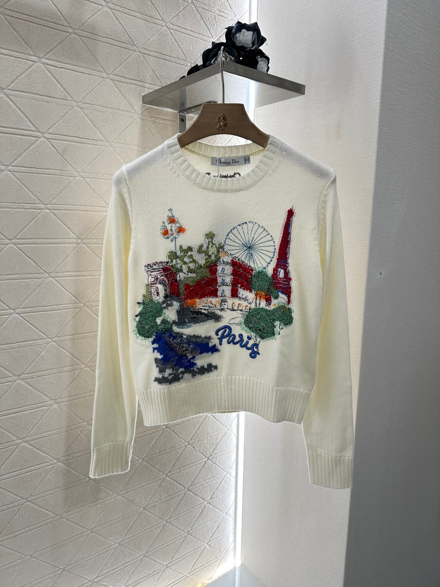 D*♥2025 new products Embroidered sweater