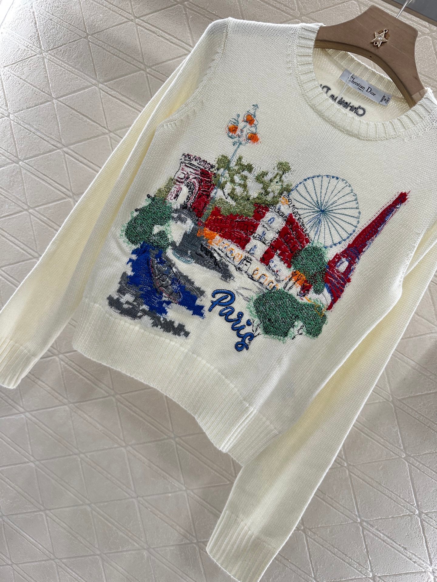 D*♥2025 new products Embroidered sweater