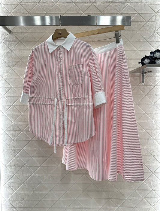 G*♥2025 new products Shirt and skirt suit