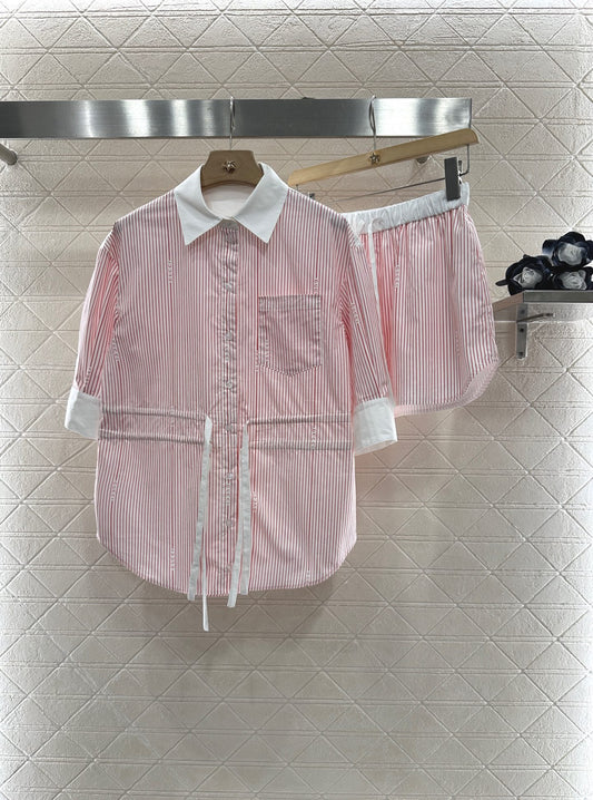 G*♥2025 new products Shirt and shorts set