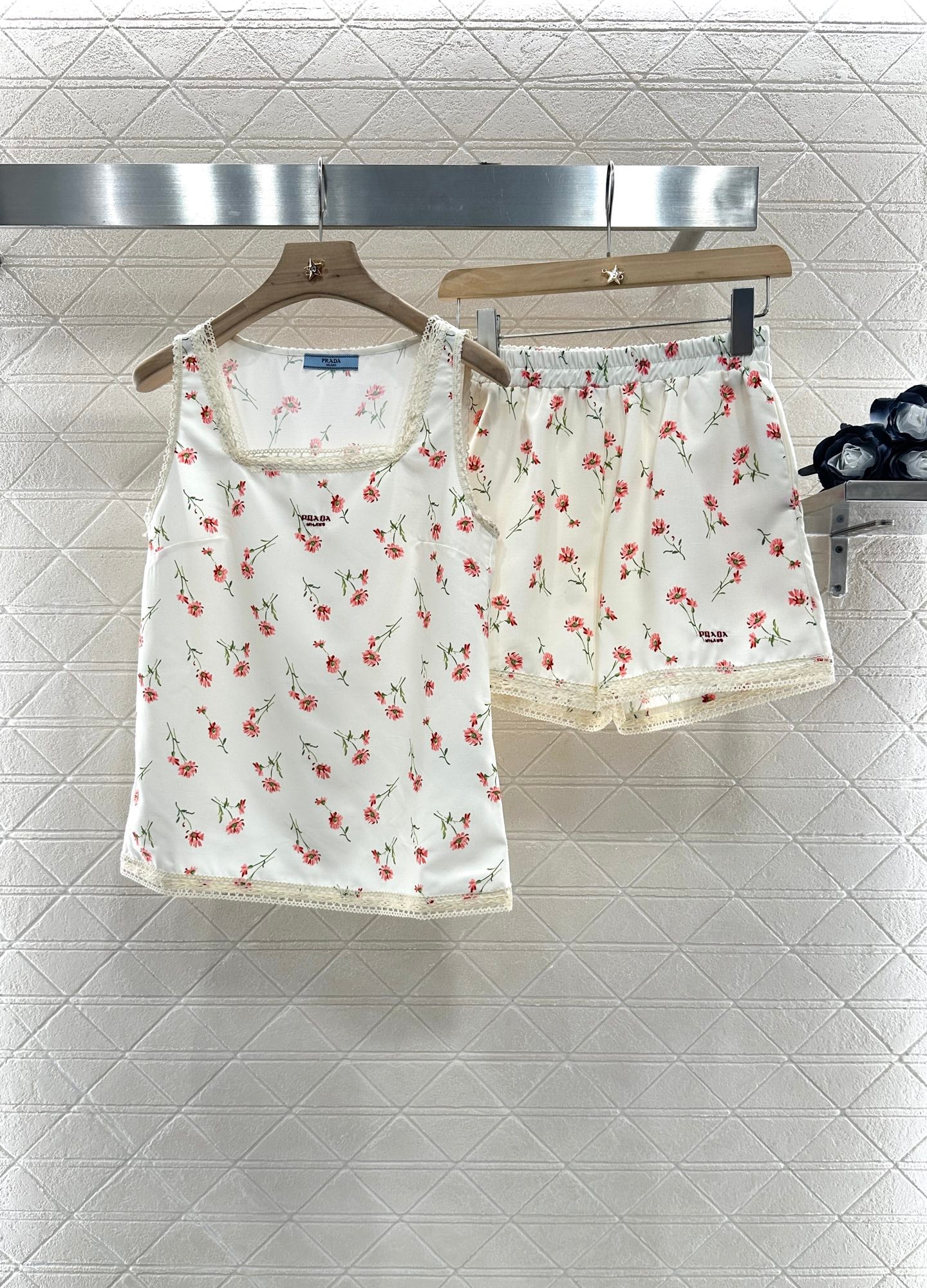 P*♥2025 new products Vest and shorts set