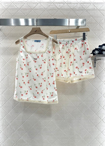 P*♥2025 new products Vest and shorts set