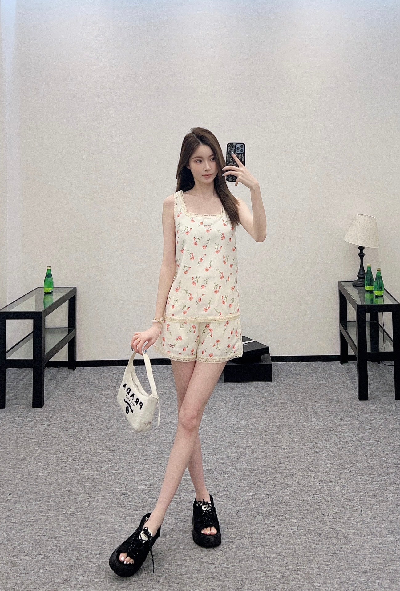 P*♥2025 new products Vest and shorts set