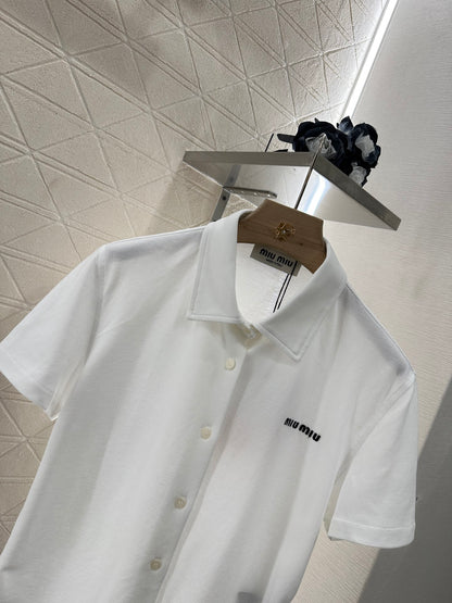 Mi*mi*♥2025 new product Short-sleeved 𝑝𝑜𝑙𝑜 cardigan