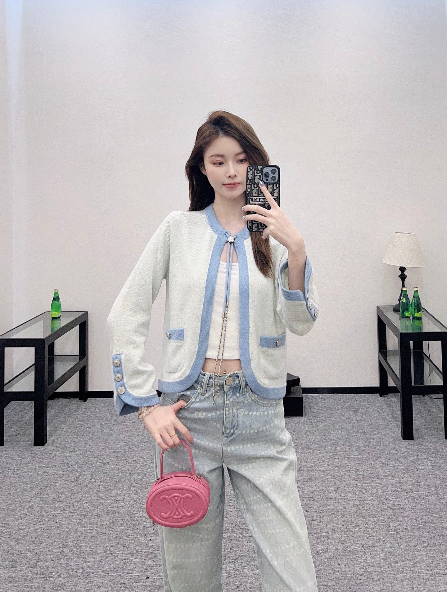 C*♥2025 new products Knitted cardigan