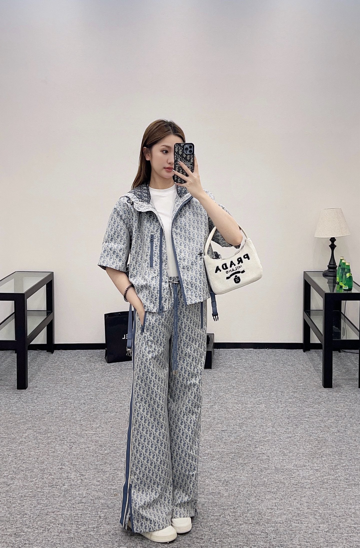 ♥D*♥2025 new products Short-sleeved and long-pants suit