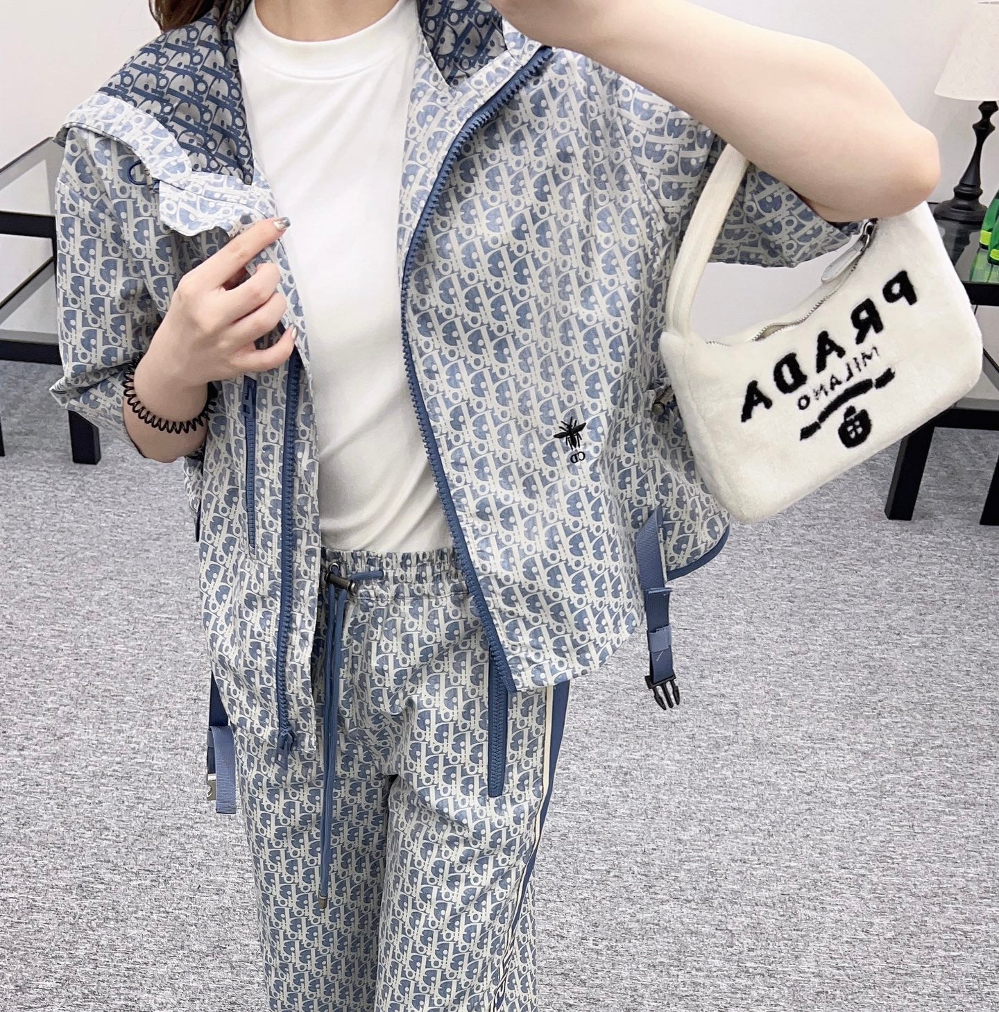 ♥D*♥2025 new products Short-sleeved and long-pants suit