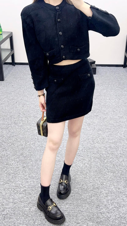 ♥C*♥2025 new products Cardigan and skirt set