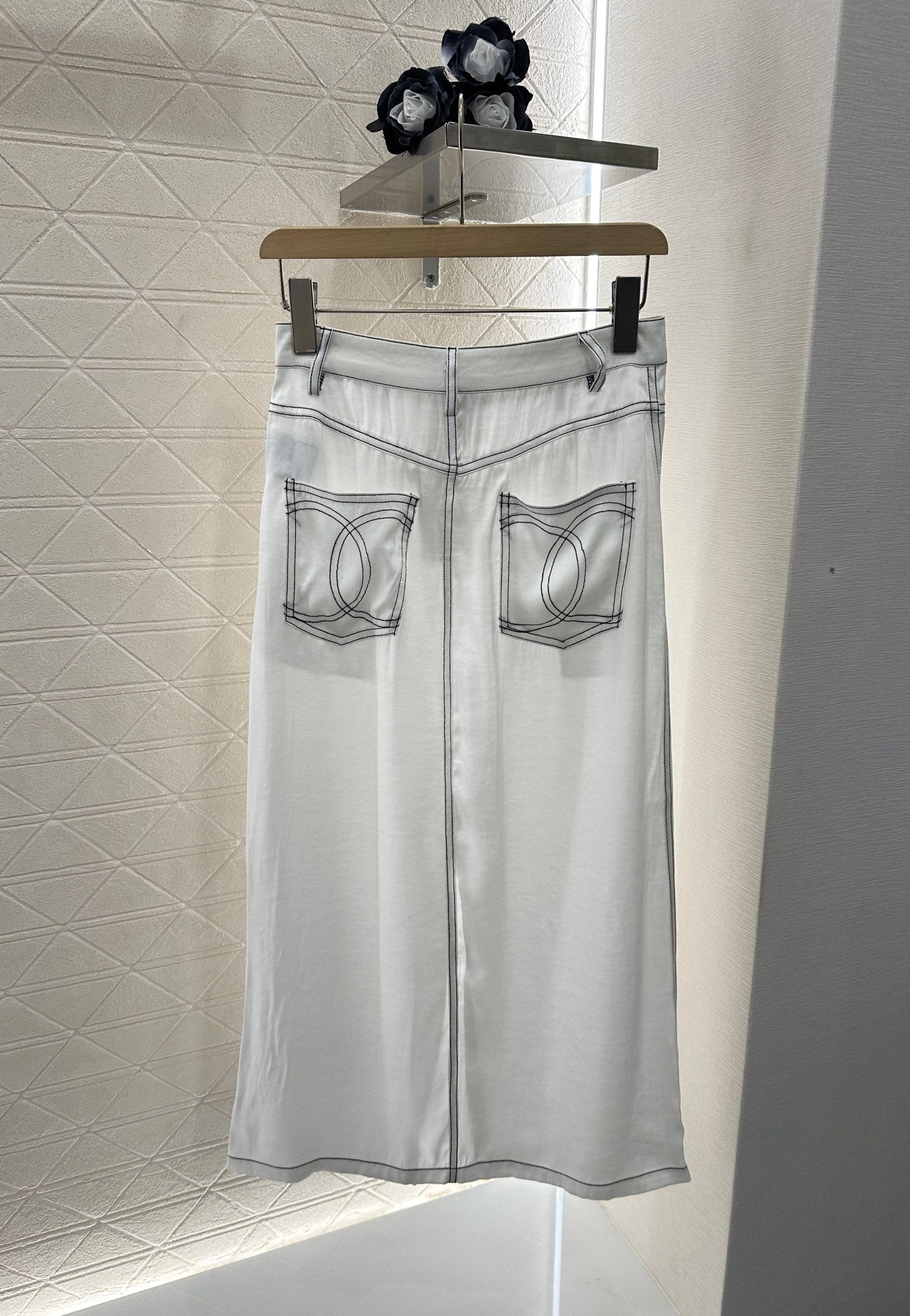 C*♥2025 new product Vest slit long skirt suit