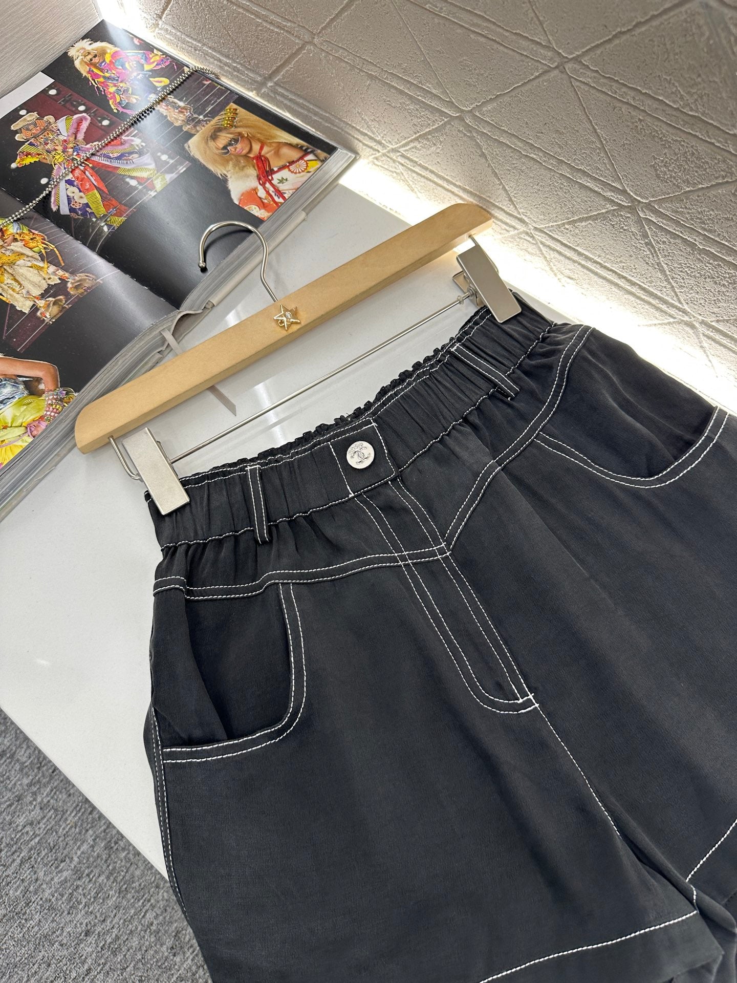 C*♥2025 new product Double C vest shorts set