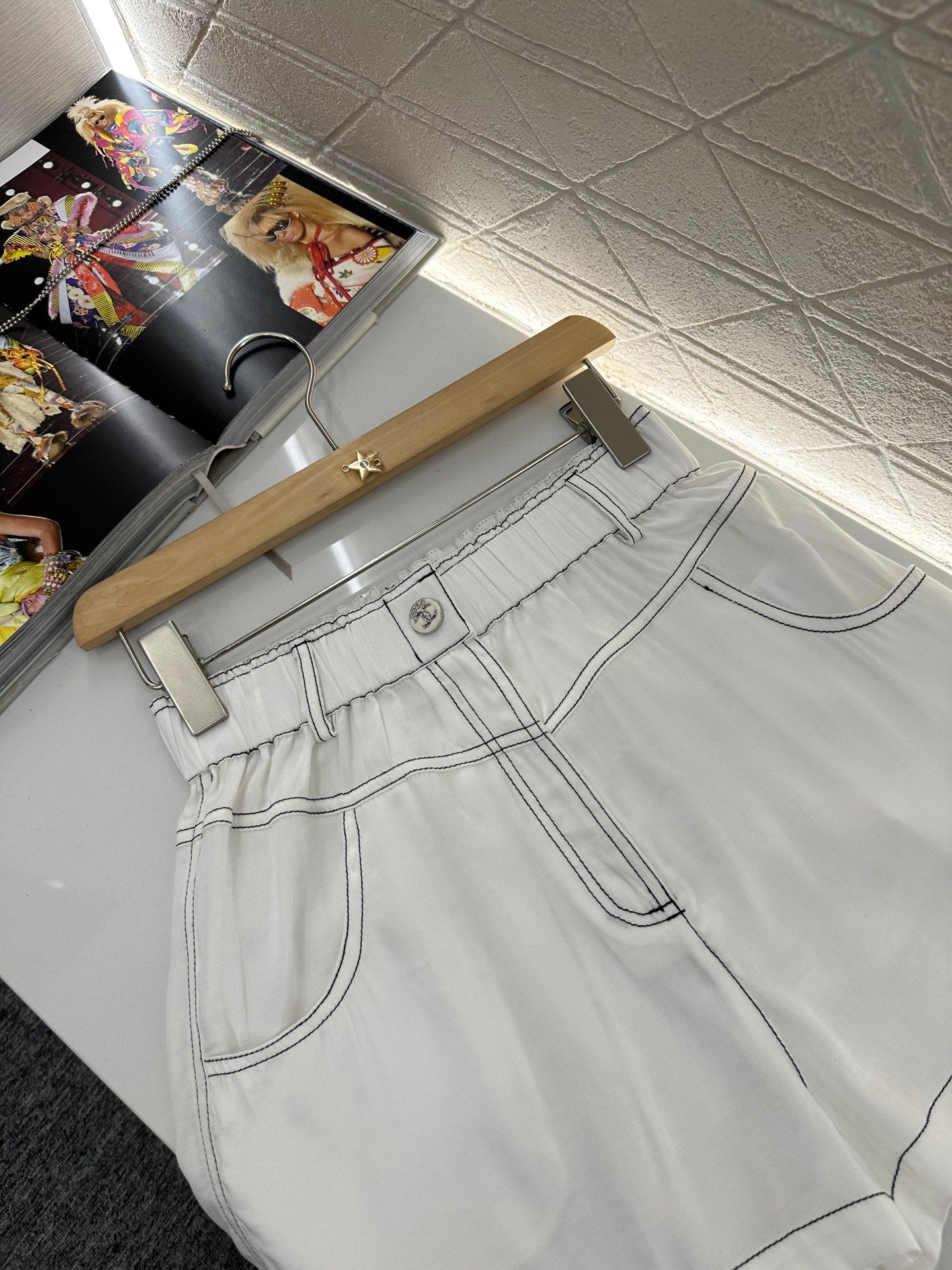 C*♥2025 new product Double C vest shorts set