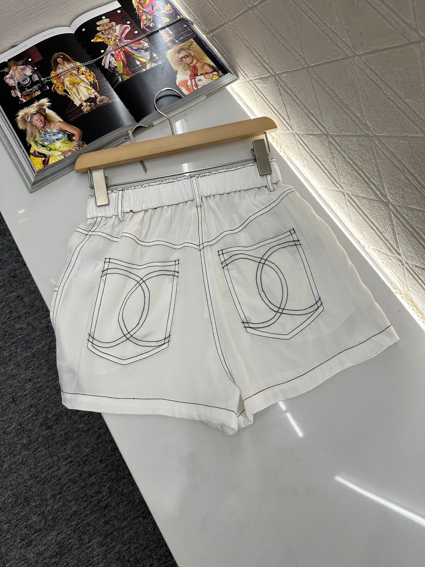 C*♥2025 new product Double C vest shorts set