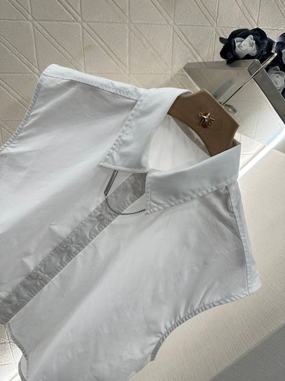 A*♥2025 new product Sleeveless shirt and shorts set