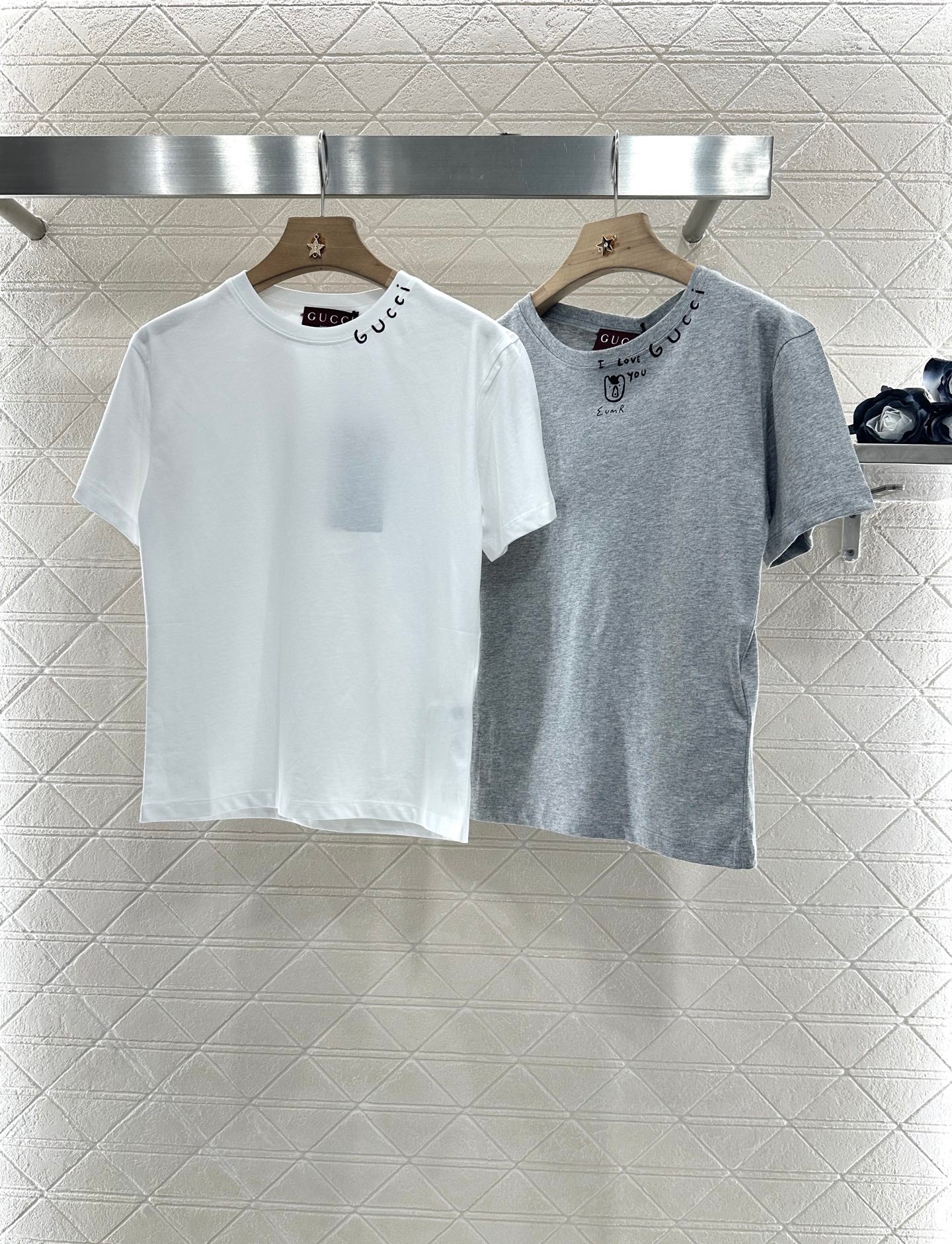 G*♥2025 new products Printed slim fit letters 𝑇𝑒𝑒
