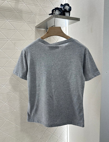 G*♥2025 new products Printed slim fit letters 𝑇𝑒𝑒
