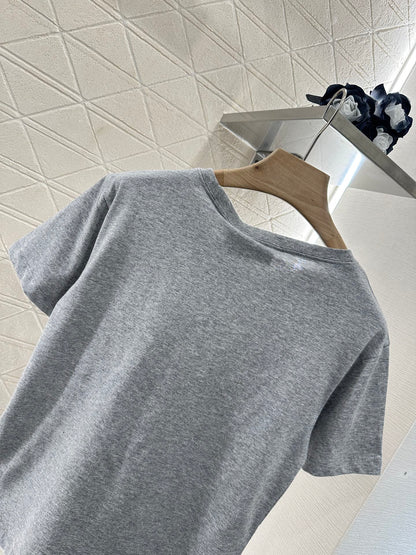 G*♥2025 new products Printed slim fit letters 𝑇𝑒𝑒