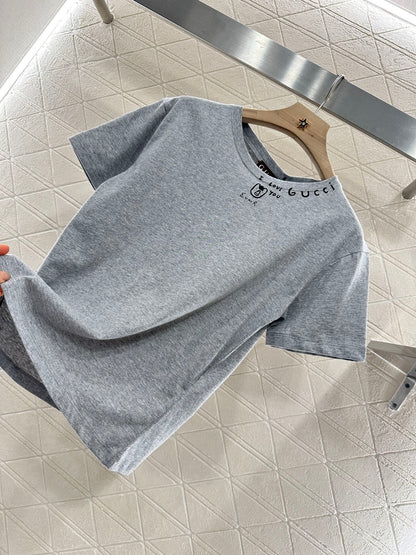 G*♥2025 new products Printed slim fit letters 𝑇𝑒𝑒