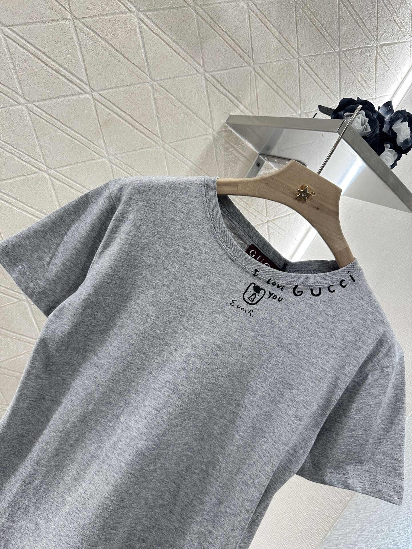 G*♥2025 new products Printed slim fit letters 𝑇𝑒𝑒