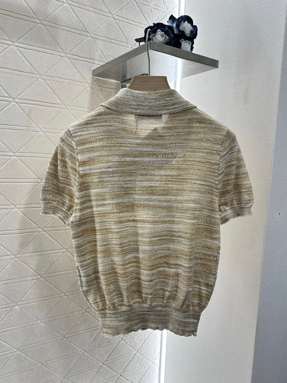 ♥*Mi*mi*♥2025 new products Knitted short sleeves