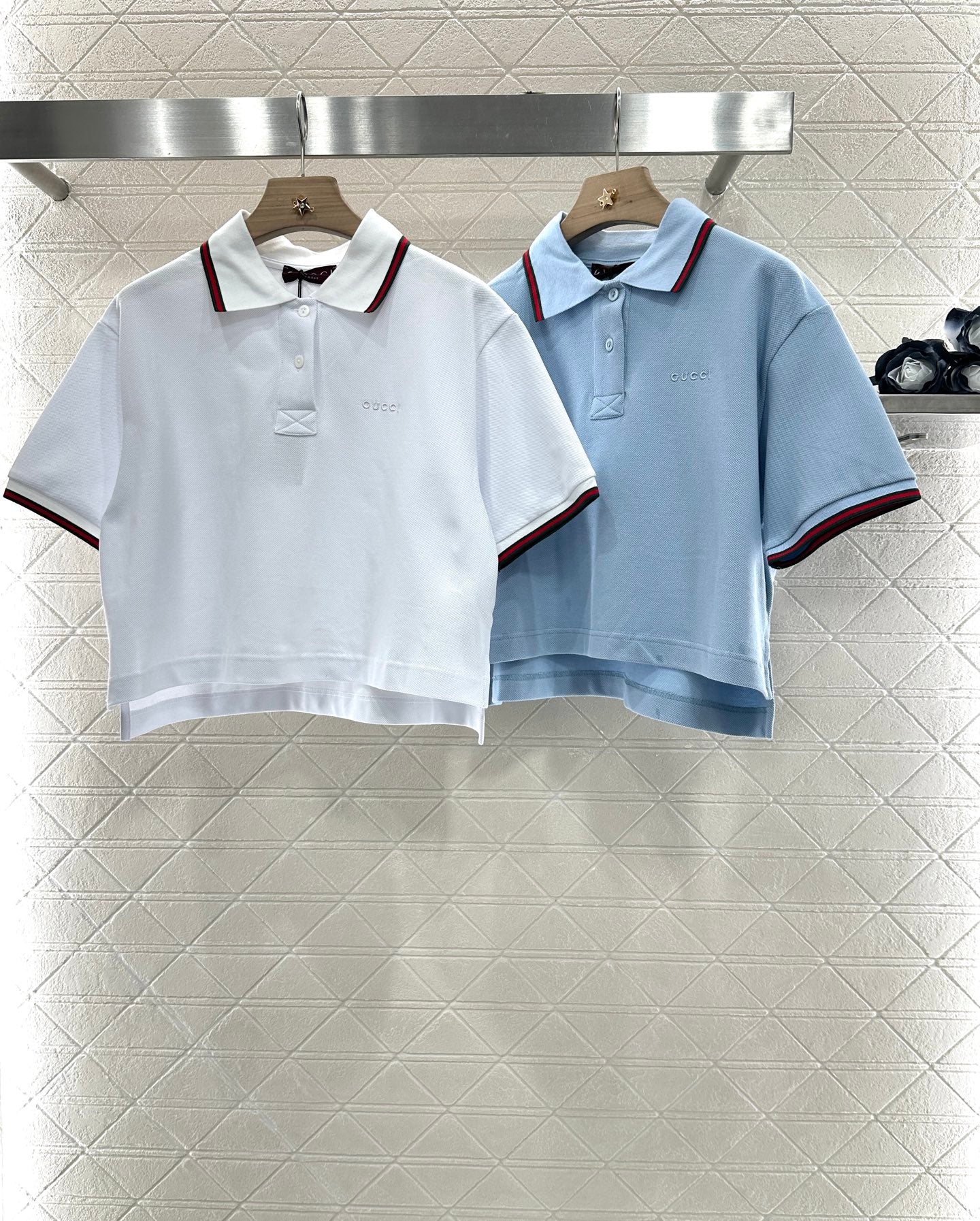 G*♥2025 new product Short 𝑝𝑜𝑙𝑜 top