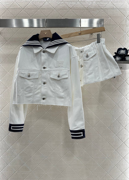 Mi*mi*♥2025 new products Jacket and skirt set