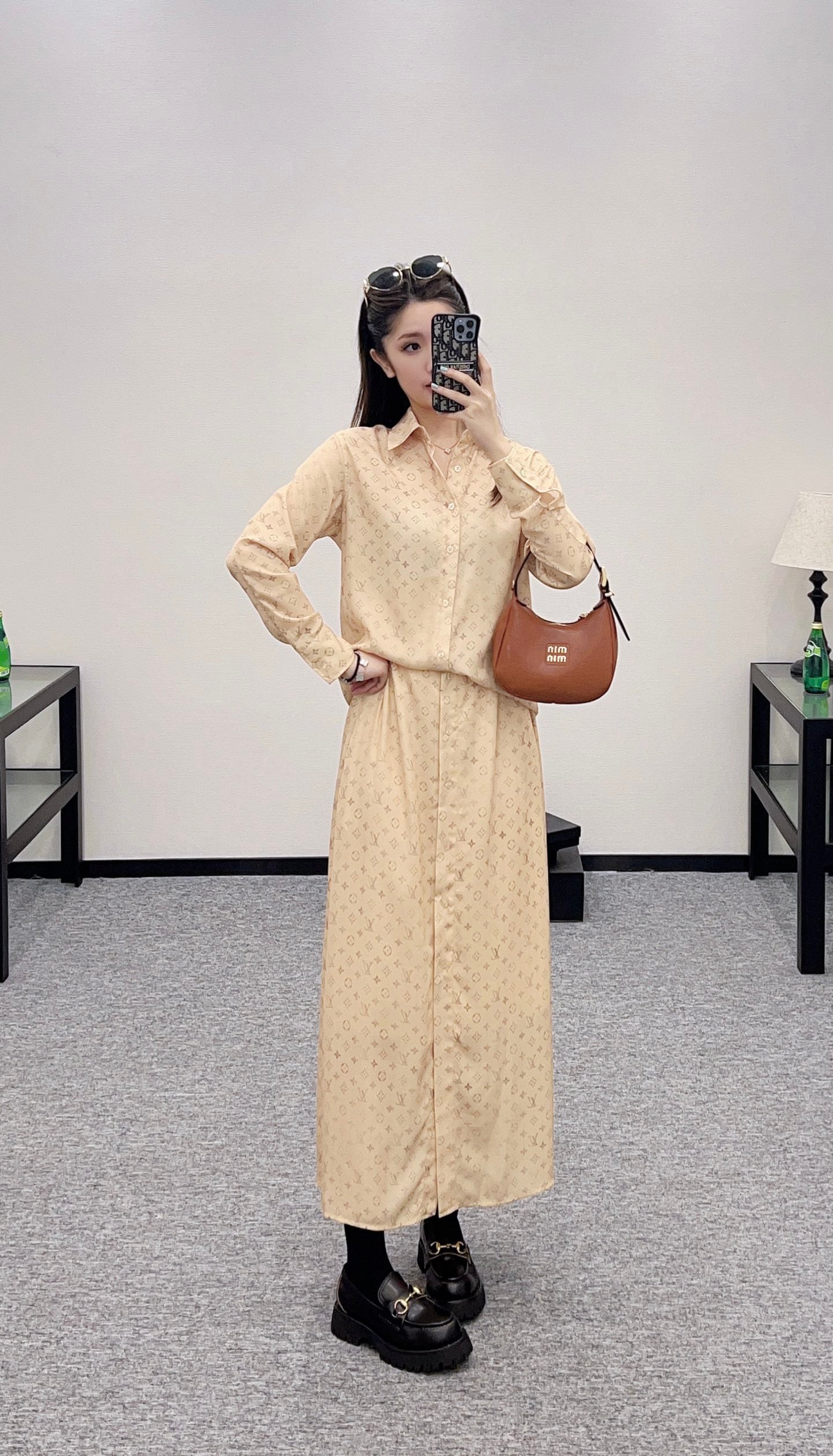 Louis*♥2025 new products Shirt and skirt suit
