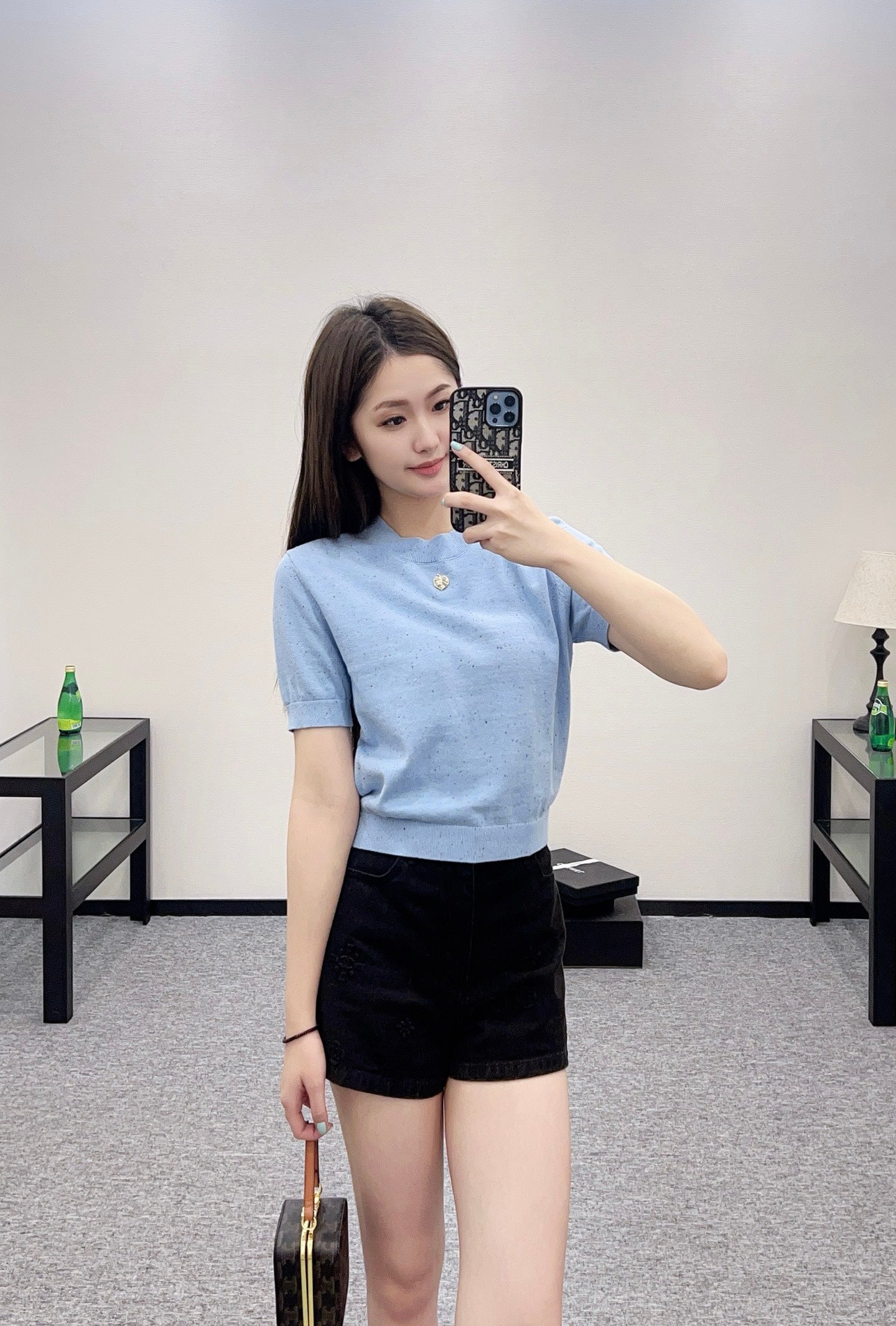 C*♥2025 new products Knitted short sleeves