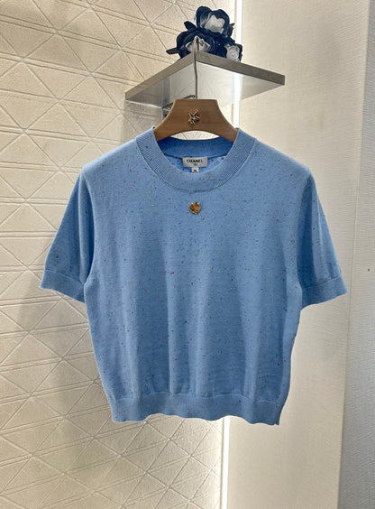 C*♥2025 new products Knitted short sleeves