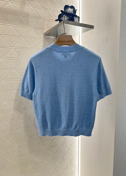 C*♥2025 new products Knitted short sleeves