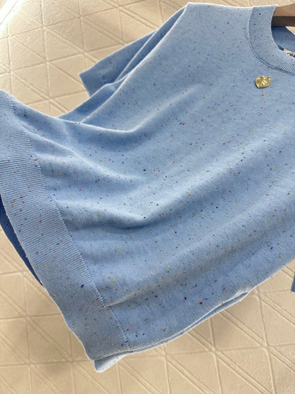 C*♥2025 new products Knitted short sleeves
