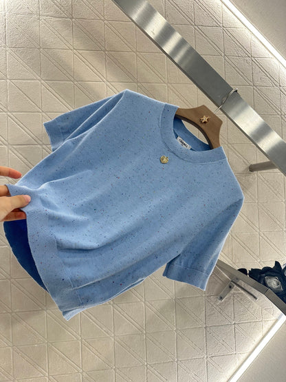 C*♥2025 new products Knitted short sleeves