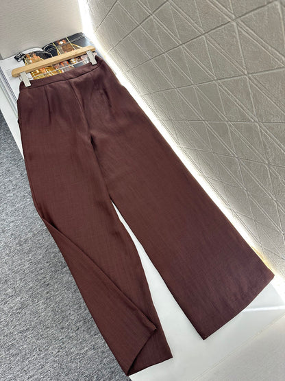 D*♥2025 new product Scarf vest trousers suit