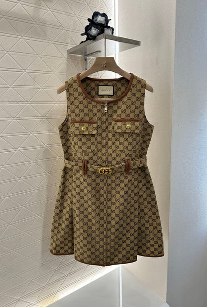 G*♥2025 new product Belt vest dress