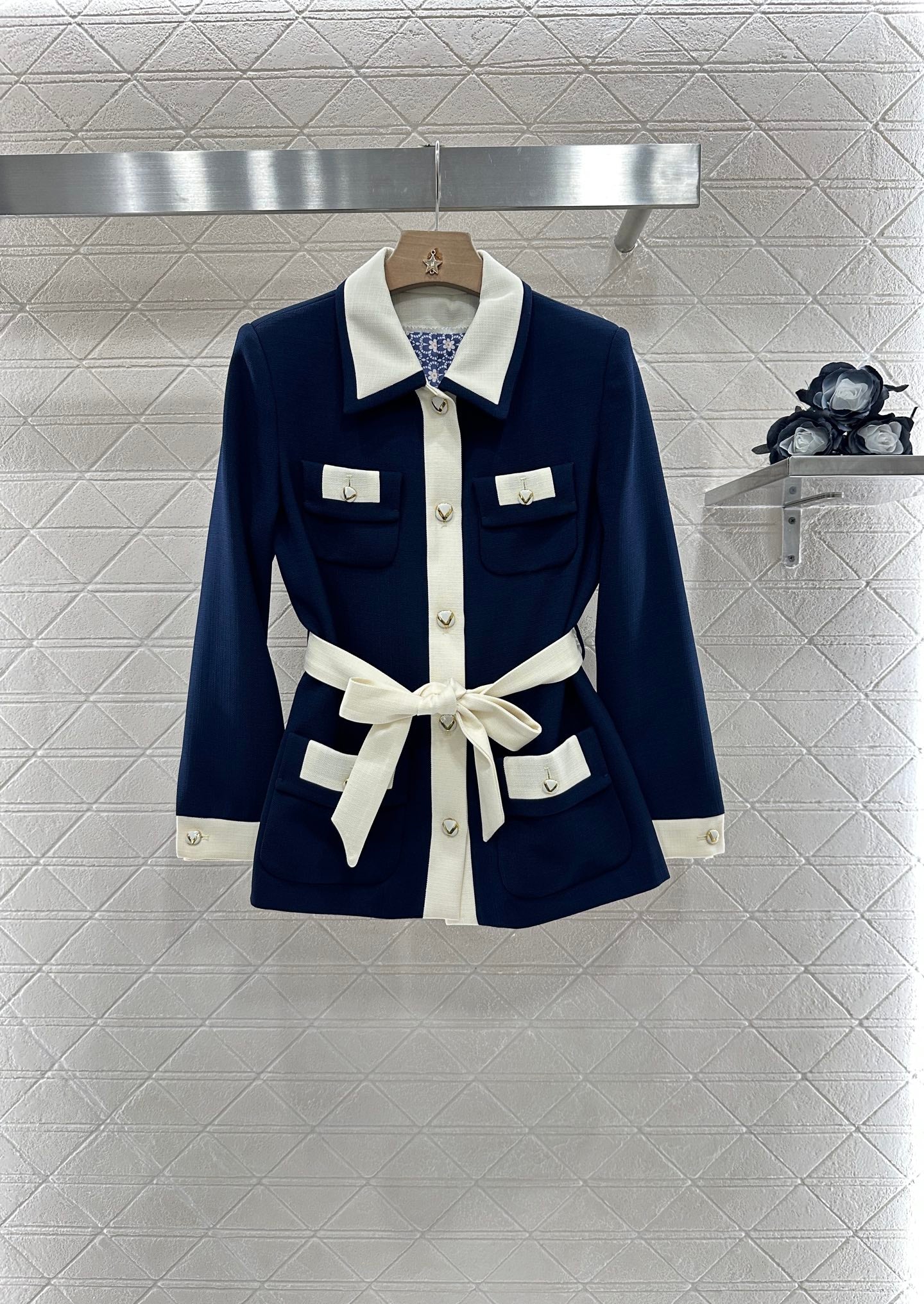 V*♥2025 new product Lapel jacket